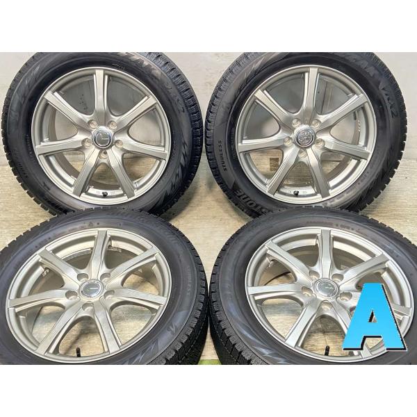 中古タイヤ スタッドレスタイヤ ホイールセット 4本セット 225/55R17  　 MILLOUS...