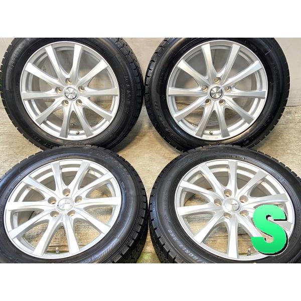 中古タイヤ スタッドレスタイヤ ホイールセット 4本セット 215/60R17RAVRION 17x...