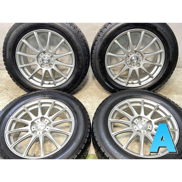 中古タイヤ スタッドレスタイヤ ホイールセット 4本セット 225/60R17  ラブリオン ルミエ...