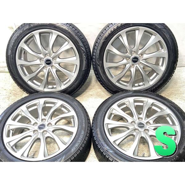 中古タイヤ スタッドレスタイヤ ホイールセット 4本セット 205/50R17  　 BALMINU...