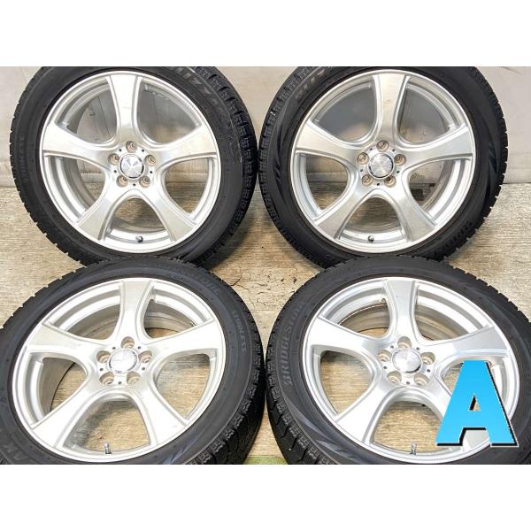 中古タイヤ スタッドレスタイヤ ホイールセット 4本セット 215/50R17  　 VIOLENT...