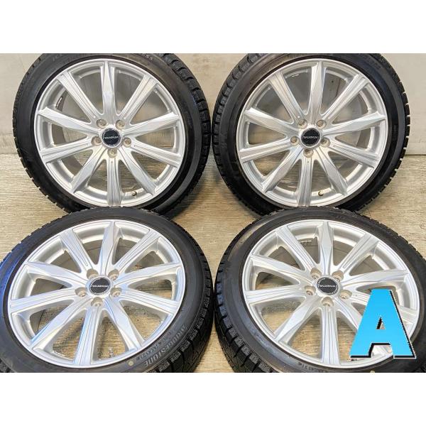 中古タイヤ スタッドレスタイヤ ホイールセット 4本セット 215/45R17  　 BALMINU...