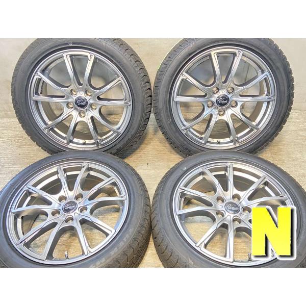 中古タイヤ スタッドレスタイヤ ホイールセット 4本セット 215/50R17  　 ヴェルサンディ...