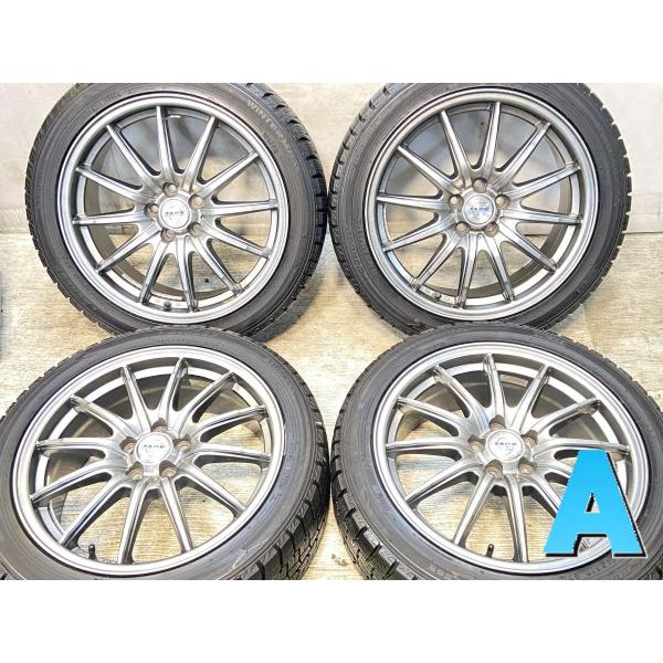 中古タイヤ スタッドレスタイヤ ホイールセット 4本セット 215/45R17  　 ZACK 17...