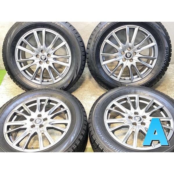 中古タイヤ スタッドレスタイヤ ホイールセット 4本セット 225/60R17  　 STRANGE...