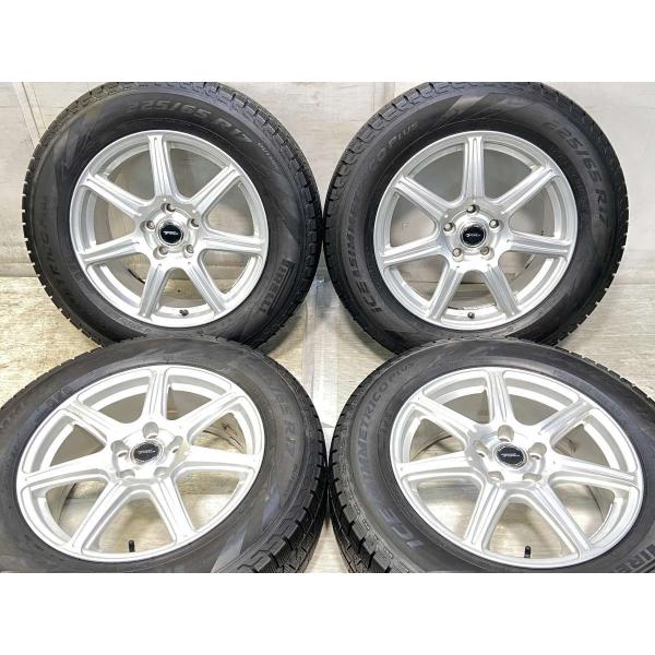 中古タイヤ スタッドレスタイヤ ホイールセット 4本セット 225/65R17  　 TOPRUN ...