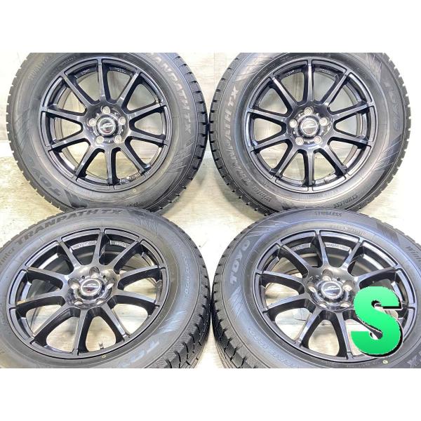 中古タイヤ スタッドレスタイヤ ホイールセット 4本セット 225/65R17  SCHNEDER ...