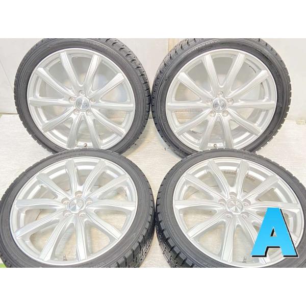 中古タイヤ スタッドレスタイヤ ホイールセット 4本セット 225/40R18  ジョーカー 18x...