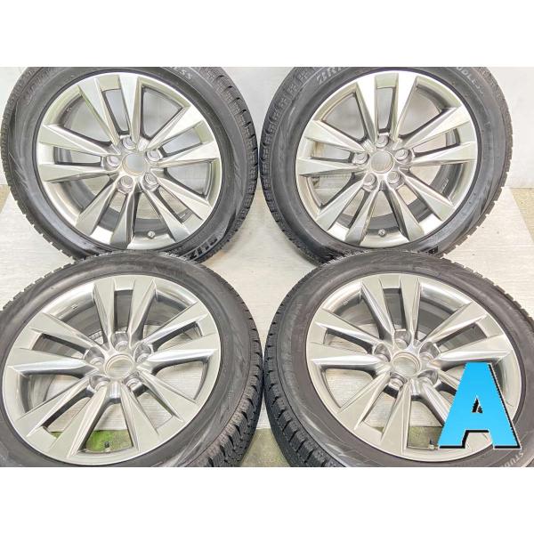 中古タイヤ スタッドレスタイヤ ホイールセット 4本セット 235/50R18  　 レクサス純正 ...