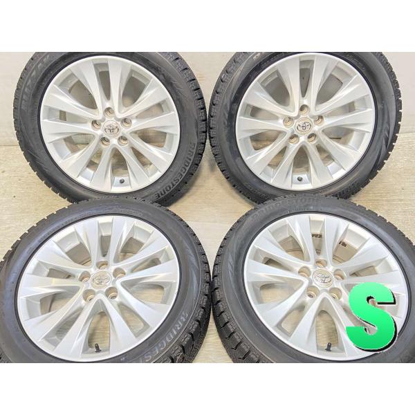 中古タイヤ スタッドレスタイヤ ホイールセット 4本セット 235/50R18  トヨタ純正  18...