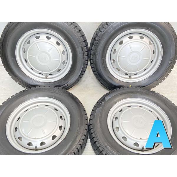 中古タイヤ スタッドレスタイヤ ホイールセット 4本セット 185/70R14  　 JECT VK...