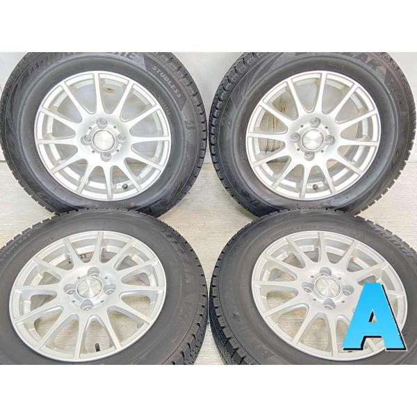 中古タイヤ スタッドレスタイヤ ホイールセット 4本セット 175/70R14  　 ラ・ストラーダ...