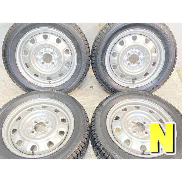 中古タイヤ スタッドレスタイヤ ホイールセット 4本セット 185/60R15  　 TOPY M6...