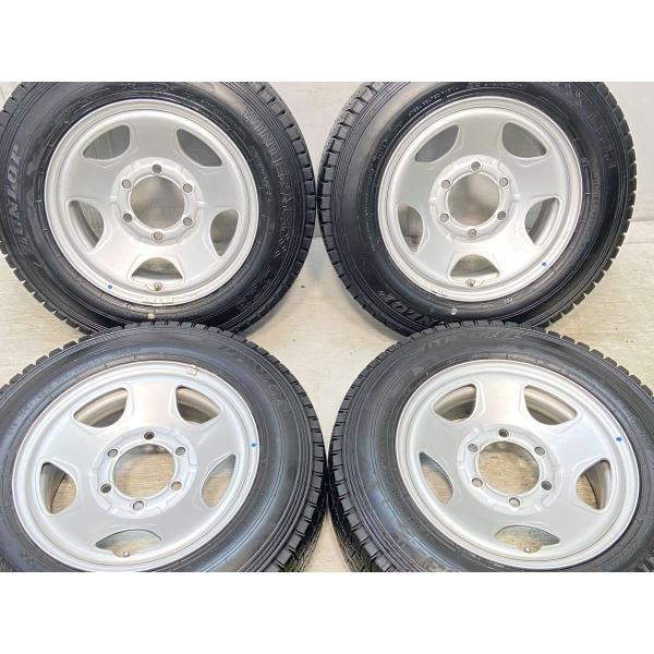 中古タイヤ スタッドレスタイヤ ホイールセット 4本セット 185/75R15 106/104LT ...