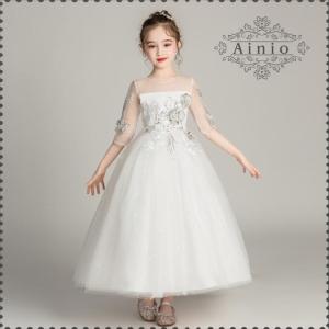 豪華 子供ドレス 子供ワンピース 発表会 キッ...の詳細画像3