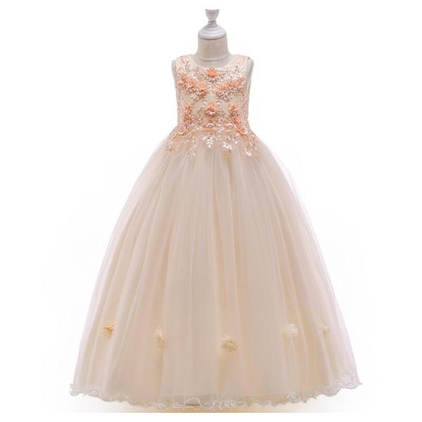 ピアノ 発表会 ドレス  子供ドレス  ジュニアドレス 結婚式 キッズ 女の子ドレス七五三 演奏会 ...