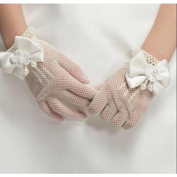 子供手袋  フォーマルグローブ手袋 ウェディング手袋 女の子グローブ 子供用手袋 パーティー アクセ...