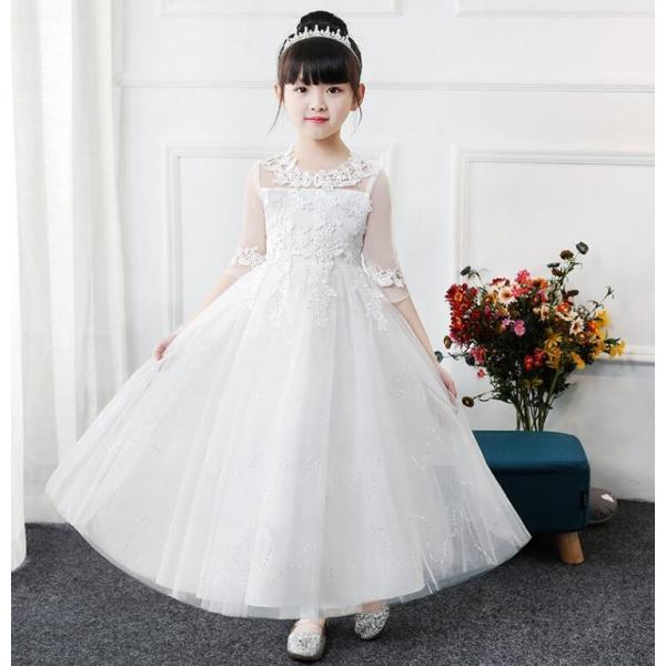 子供ドレス  ジュニアドレス  キッズ 女の子ドレス 返品交換不可　新品 110サイズ【在庫処分SA...