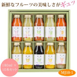 銀座千疋屋 銀座ストレートジュースB(10本) ギフト ジュース フルーツ