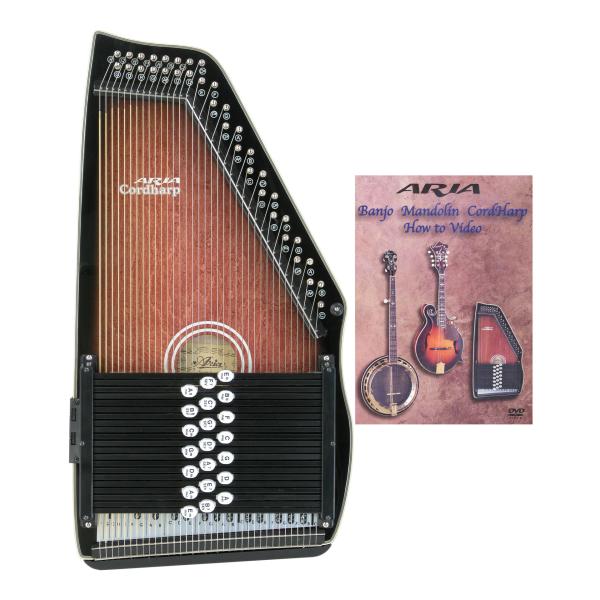 [教則DVD付]ARIA ACH-21E アリア コードハープ/オートハープ