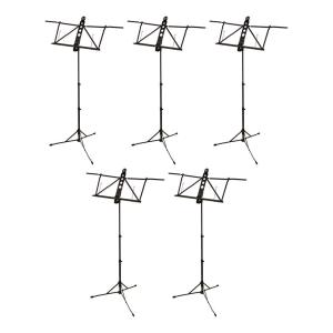 ARIA AMS-100 5台 軽量アルミ譜面台譜面立て譜面置き楽譜台楽譜立て楽譜置き｜aion