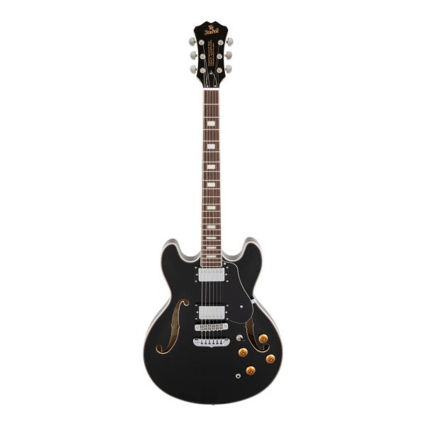 Aria ProII TA-200 BK(Black) セミアコースティックギター/ケース付