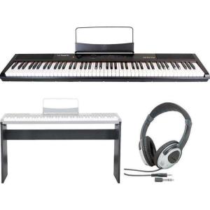 artesia Performer/BK/専用スタンド+ヘッドホン付 電子ピアノ ベロシティーセンシ...