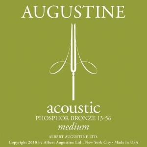 [弦×12]AUGUSTINE Phosphor Bronze Acoustic Guitar Strings medium×12 老舗メーカー/メール便発送・代金引換不可 オーガスチン｜aion