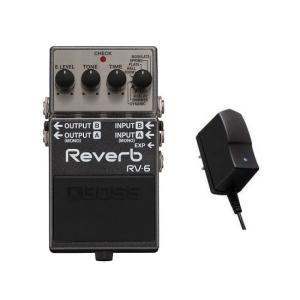 BOSS RV-6(純正ACアダプター/PSA-100S2付) Reverb クラスを越えた高音質リバーブ・ペダル｜aion