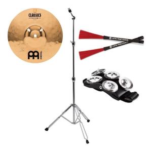 MEINL CC10S-B + CS-01 スプラッシュ シンバル シンバルスタンド 