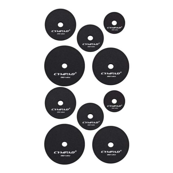 CYMPAD LCYMMODSUPERSET モデレーター シンバルミュート 5種各2個入りセット/...