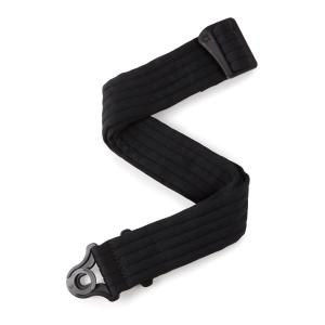 D’Addario 50BAL01 BLACK クッション入り PADDED Auto Lock Guitar Strap オート・ロック・ストラップ ダダリオ