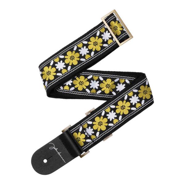 D’Addario 50JL00 JOHN LENNON ROOFTOP-WHT/YEL/BLK S...