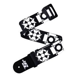 D'Addario 50JSSV16 Joe Satriani Swivel Strap CROSS...
