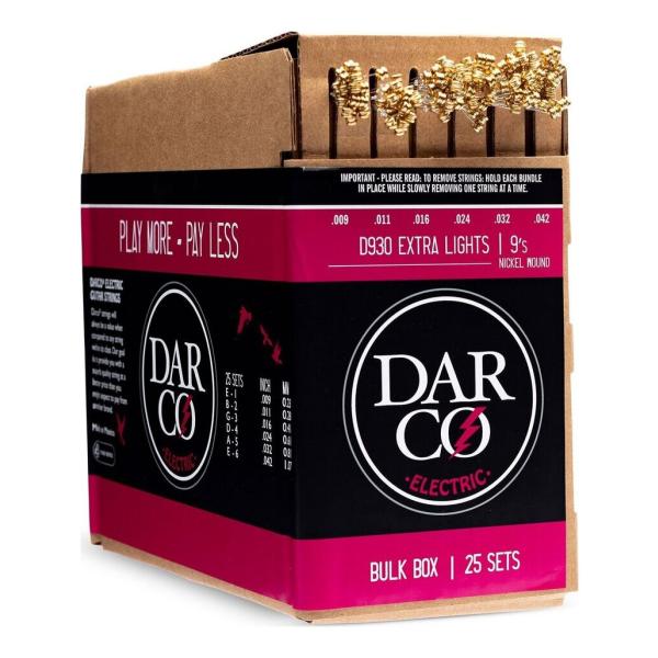 DARCO D930 BULK BOX [09-42] NICKEL WOUND/Extra Lig...