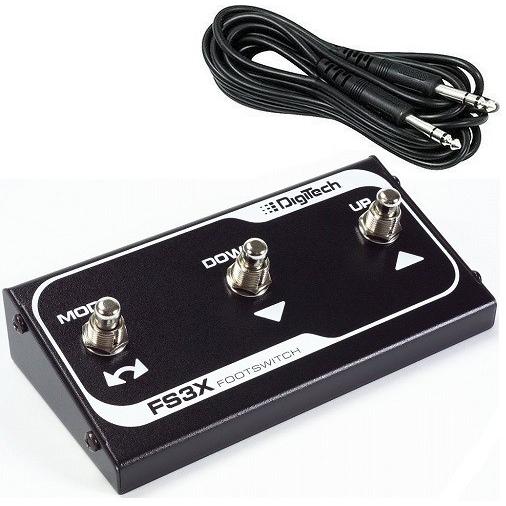 DigiTech FS3X 3ボタンフットコントローラー/フットスイッチ