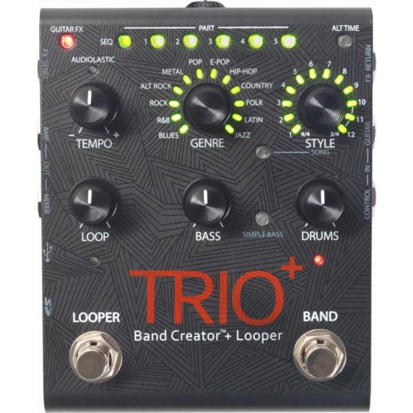 DigiTech TRIO+(プラス) Band Creator plus Looper リズムマシ...