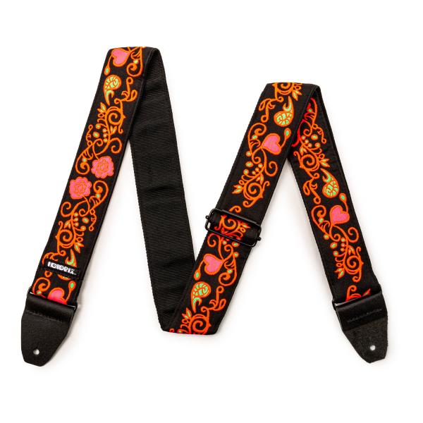 Dunlop JH23 MONTEREY BLACKLIGHT STRAP - ORANGE JIM...