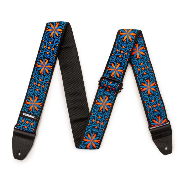 Dunlop JH25 FILLMORE BLACKLIGHT STRAP - BLUE JIMI ...
