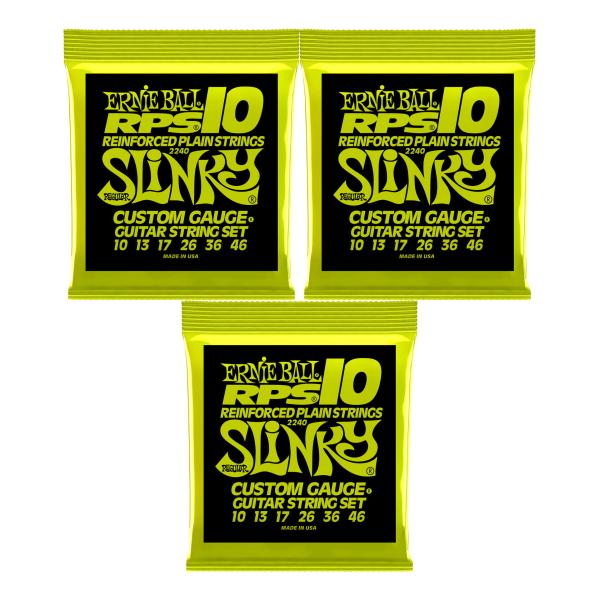 ERNIE BALL 2240/3セット [10-46] Regular Slinky RPS エレ...