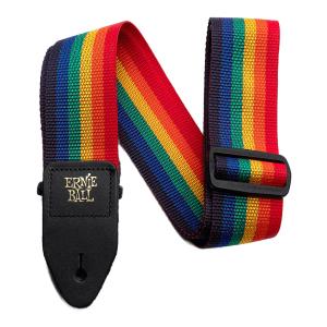 ERNIE BALL 4044 Rainbow アーニーボール ギター/ベース用 ポリプロ ストラップ/メール便発送・代金引換不可｜さくら山楽器