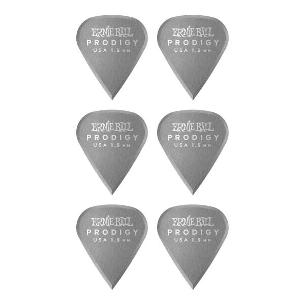 ERNIE BALL P09335 PRODIGY PICKS 1.5mm Black SHARP ...