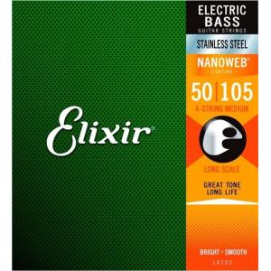 [ベース弦×1セット]エリクサー Elixir 14702 [50-105] ステンレス ベース弦/メール便発送・代金引換不可｜aion