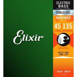 [5弦ベース×1セット]エリクサー Elixir 14782 [45-135] ステンレス