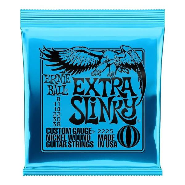 ERNIE BALL 2225×1セット EXTRA SLINKY[08-38]/メール便発送・代金...