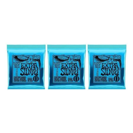 [エレキギター弦×3セット]ERNIE BALL 2225×3セット EXTRA SLINKY[08...