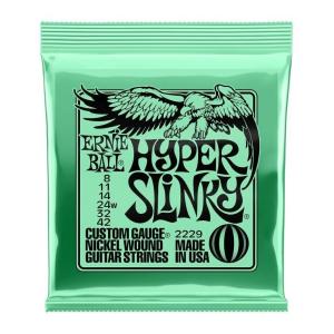 ERNIE BALL 2229×1 [08-42] HYPER SLINKY エレキギター弦/メール便発送・代金引換不可｜aion