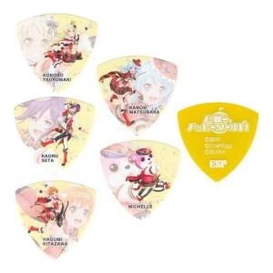 全5種類各1枚セット SCHECTER バンドリ!アヴェムジカ ギター ピック 第