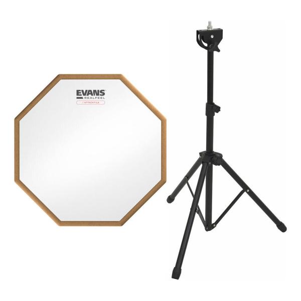 EVANS RF10G-AT + TPST-1 リアルフィール 練習パッド Attacktile プ...