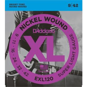 D'Addario EXL120×10セット エレキギター弦 Super Light [09-42]/メール便発送・代金引換不可 ダダリオ｜aion